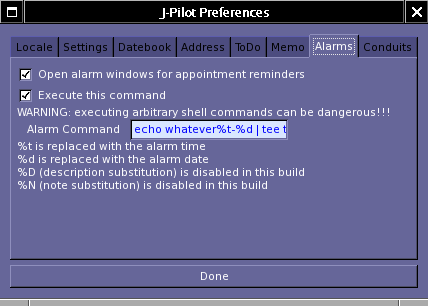 Preferences Screenshot 1